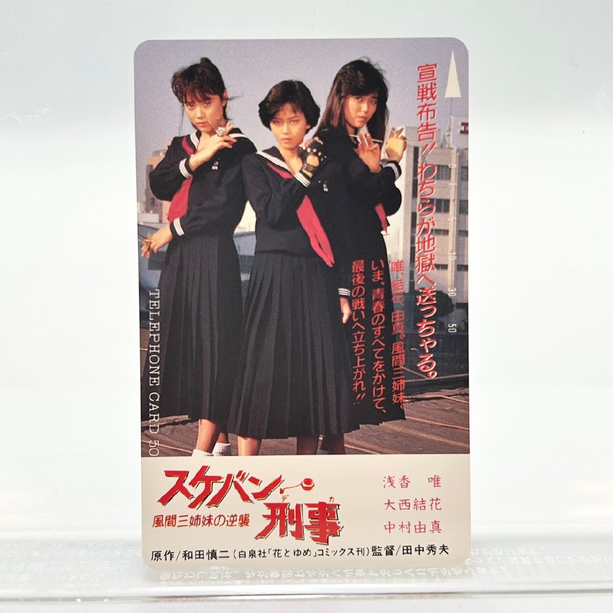 0046スケバン刑事ポスター3枚セット 浅香唯 大西結花 中村由真の落札