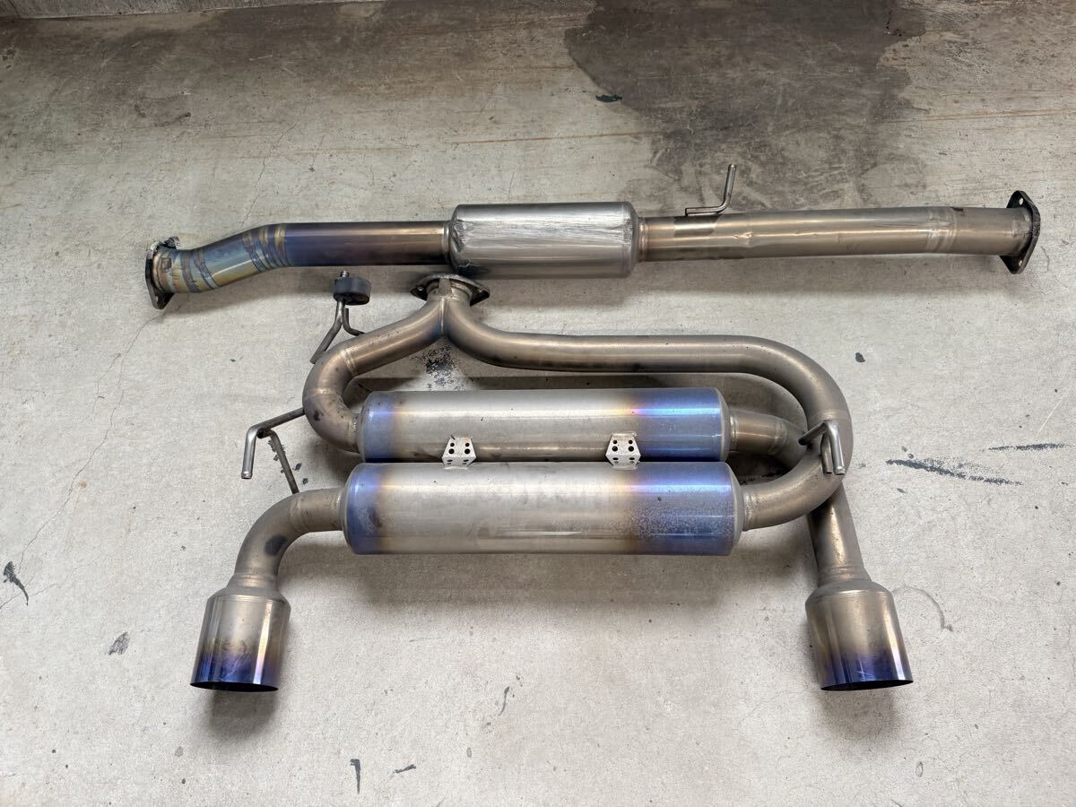 中古】Amuse ワンオフ R1チタンマフラー RX7(FD3S)の落札情報詳細