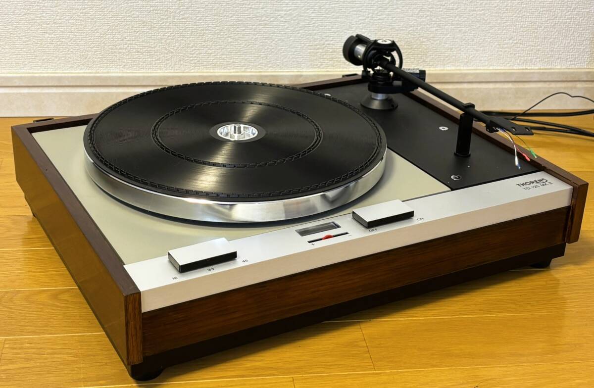 中古】□THORENS（SME 銀線RCAプラグ）フォノケーブル45センチペア美品