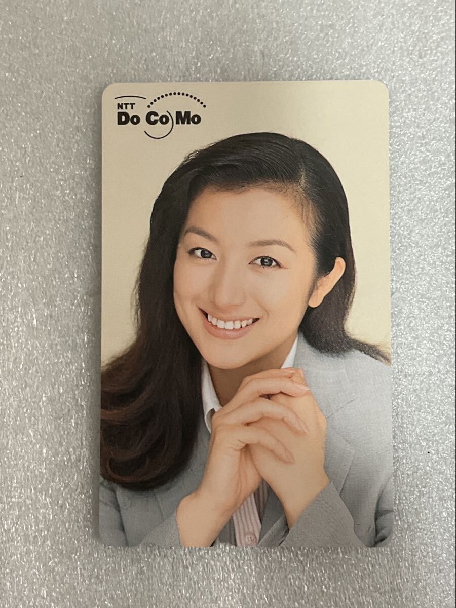 ☆鈴木京香 NTT DoCoMo☆テレカ50度数未使用fm_150の落札情報詳細