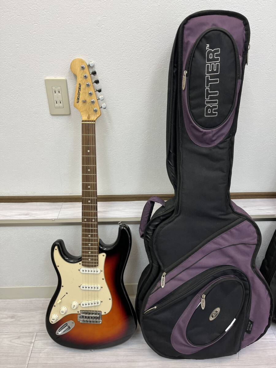 中古・美品】ストラトキャスタータイプ ブルーメタリックが最高に綺麗