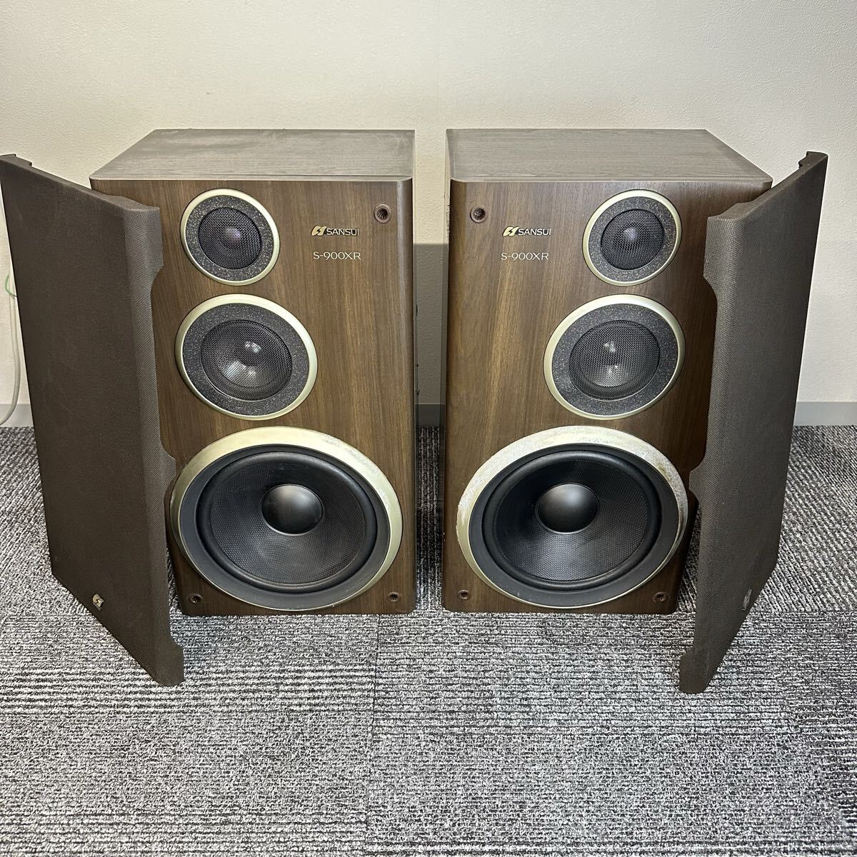 中古】Sansui サンスイ スピーカー S-M70 3ウェイスピーカーシステム