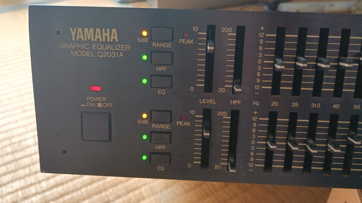 通電OK YAMAHA/ヤマハ Q1131/Q1027 2点セット イコライザー オーディオ