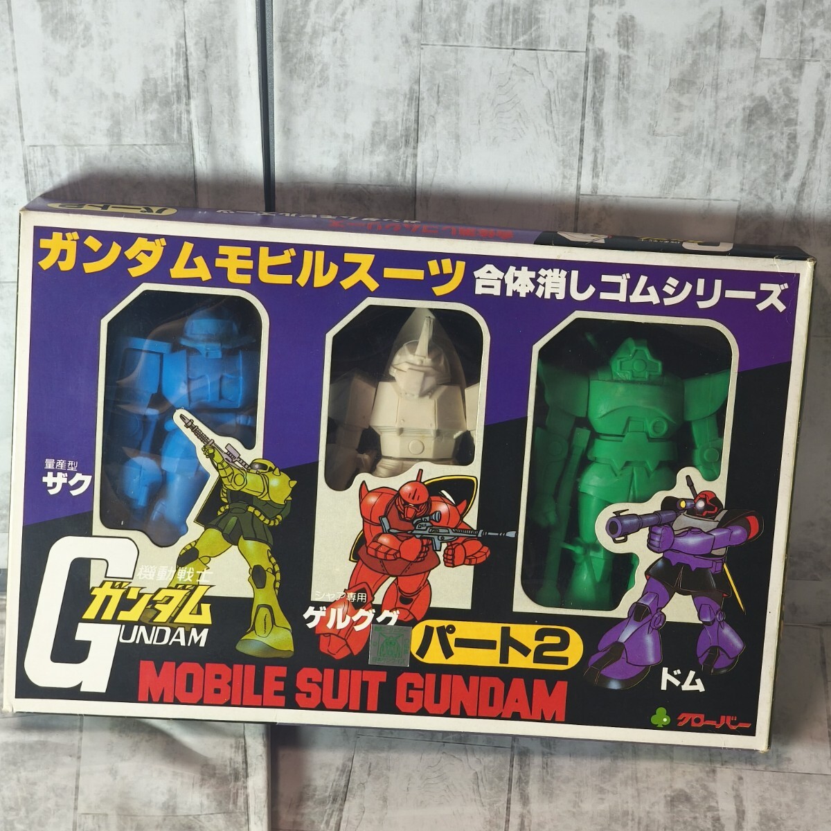 当時物 機動戦士ガンダム メカニック ガンダム 箱入り クローバー