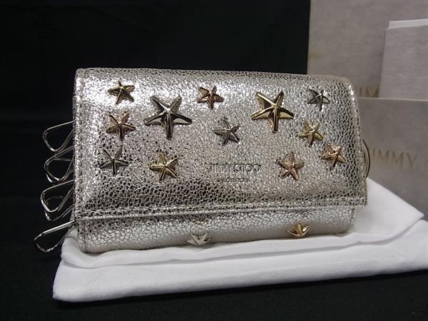 新品】♪新品未使用品 JIMMY CHOO/ジミーチュウ FINCH スタースタッズ