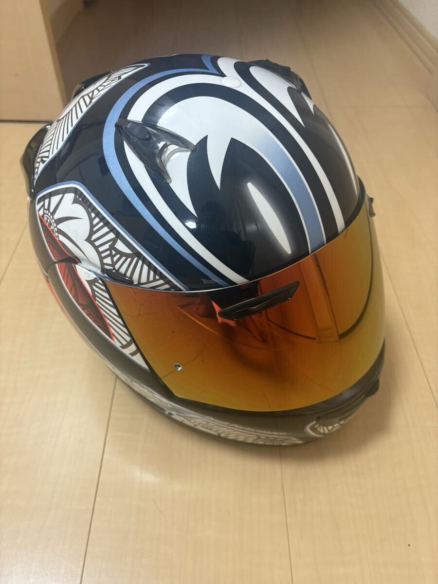 中古】Arai アライ RX-7 RR3 RRⅢ フルフェイスヘルメット NAKANO 中野