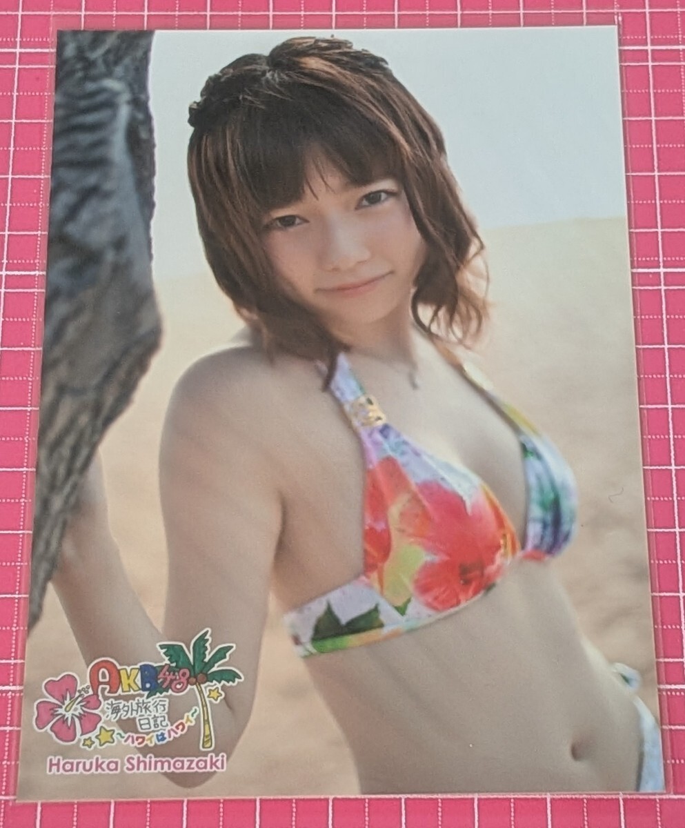 3、 AKB48 横山由依 海外旅行日記 公式生写真～ハワイはハワイ～の落札