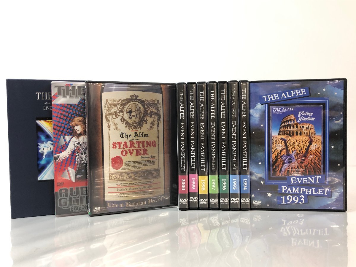 棚2□ THE ALFEE EVENT PAMPHLET DVD 1993～2006 14商品セット
