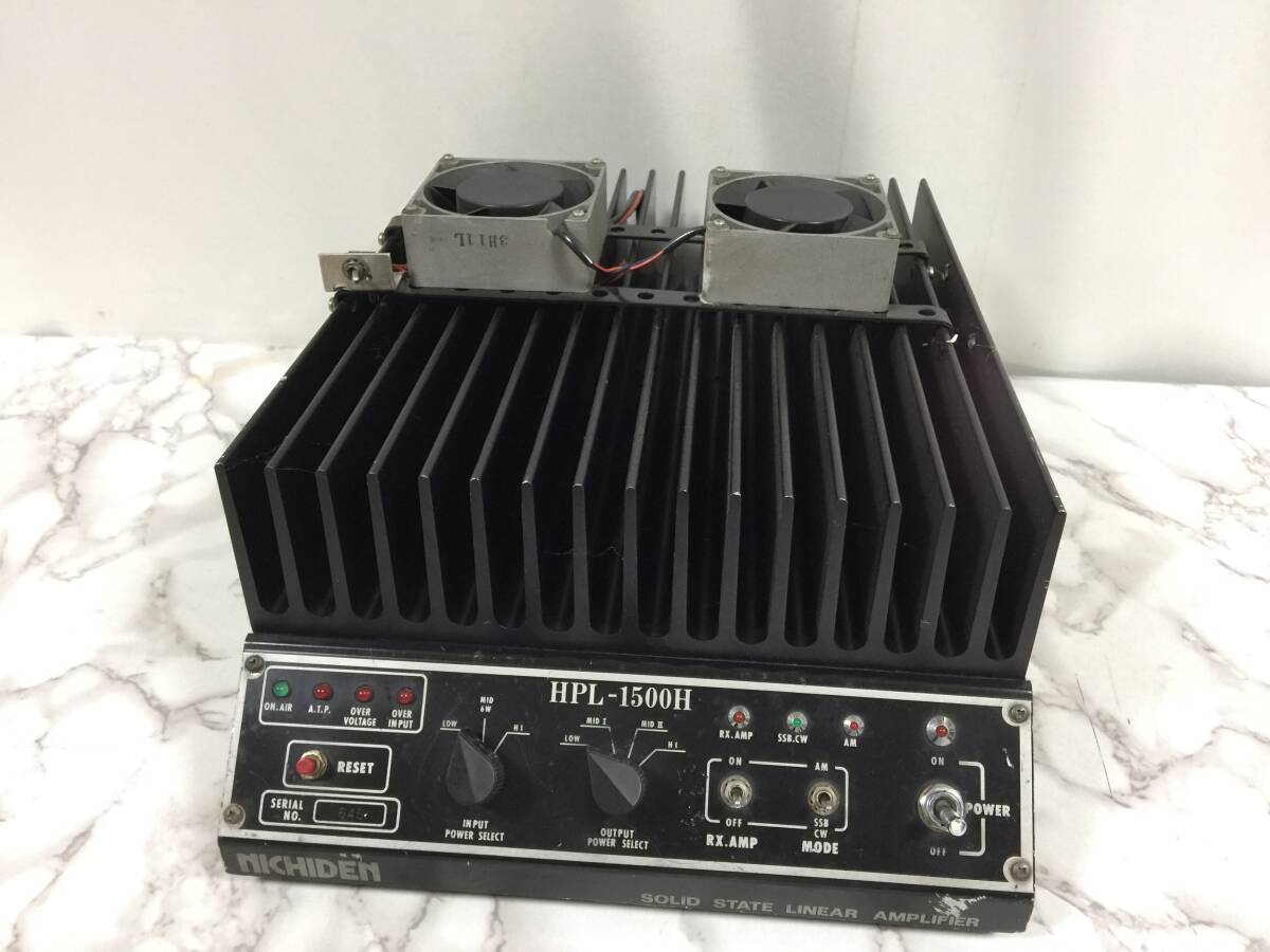 NICHIDEN HPL-500 ニチデン リニアアンプ ジャンクの落札情報詳細