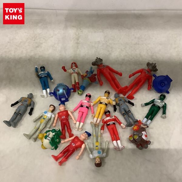 6）日本製 ポピー 超合金 デンジレッド 電子戦隊デンジマン レッド