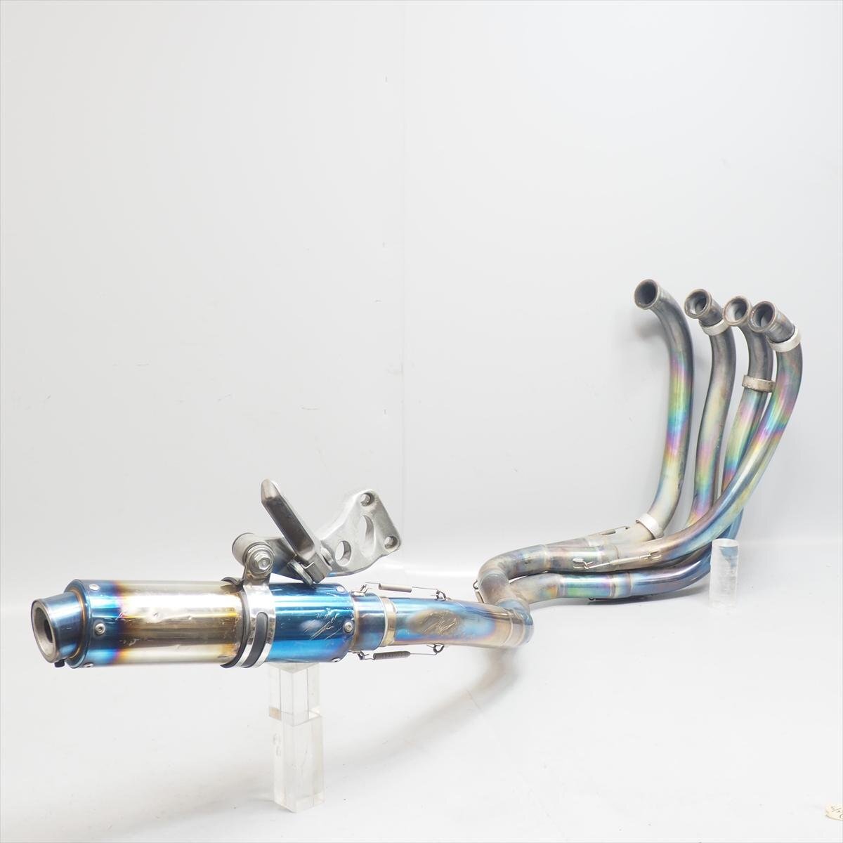 ☆GPZ900R用Kファクトリー4-2-1チタンマフラー 美品です!!の落札情報