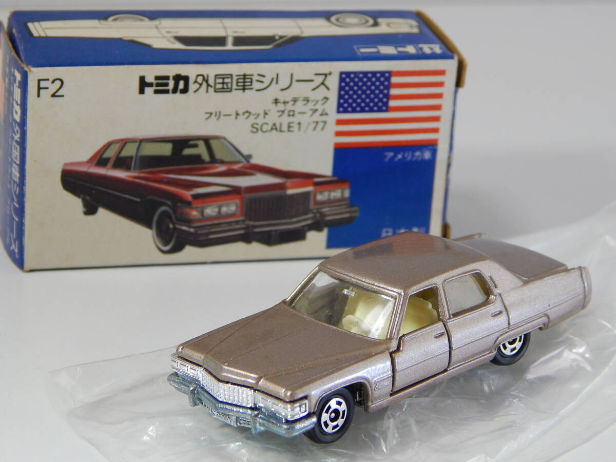 中古】【トミカ】 キャデラック フリートウッド ブロアム 1976 ☆F2