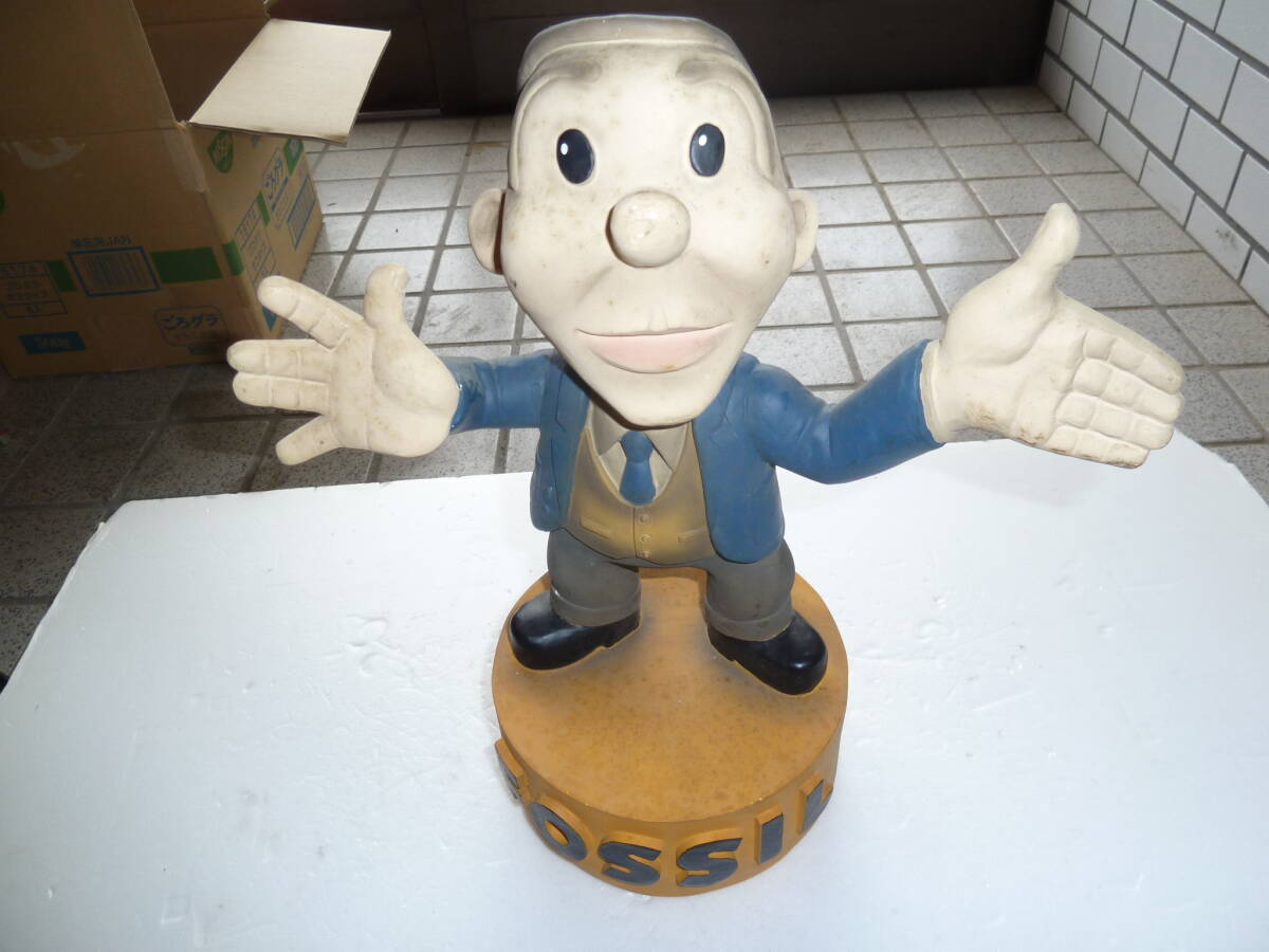 か*と様 【希少　昭和レトロ】非売品　新潟博覧会　パクちゃん　ソフビ貯金箱 1983 新潟博覧会 キャラクター「パクちゃん」特大サイズ ソフビ 貯金箱