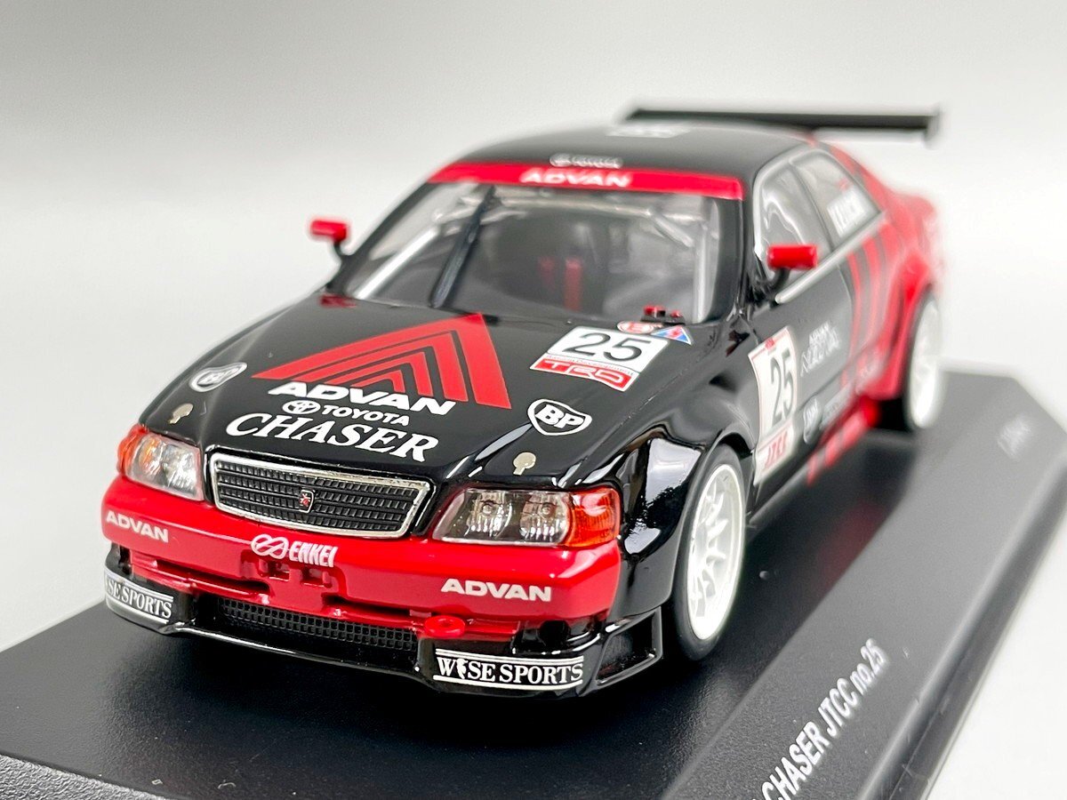 京商 1/43 トヨタ チェイサー 2.5 Tourer V JZX100 1998 ホワイト