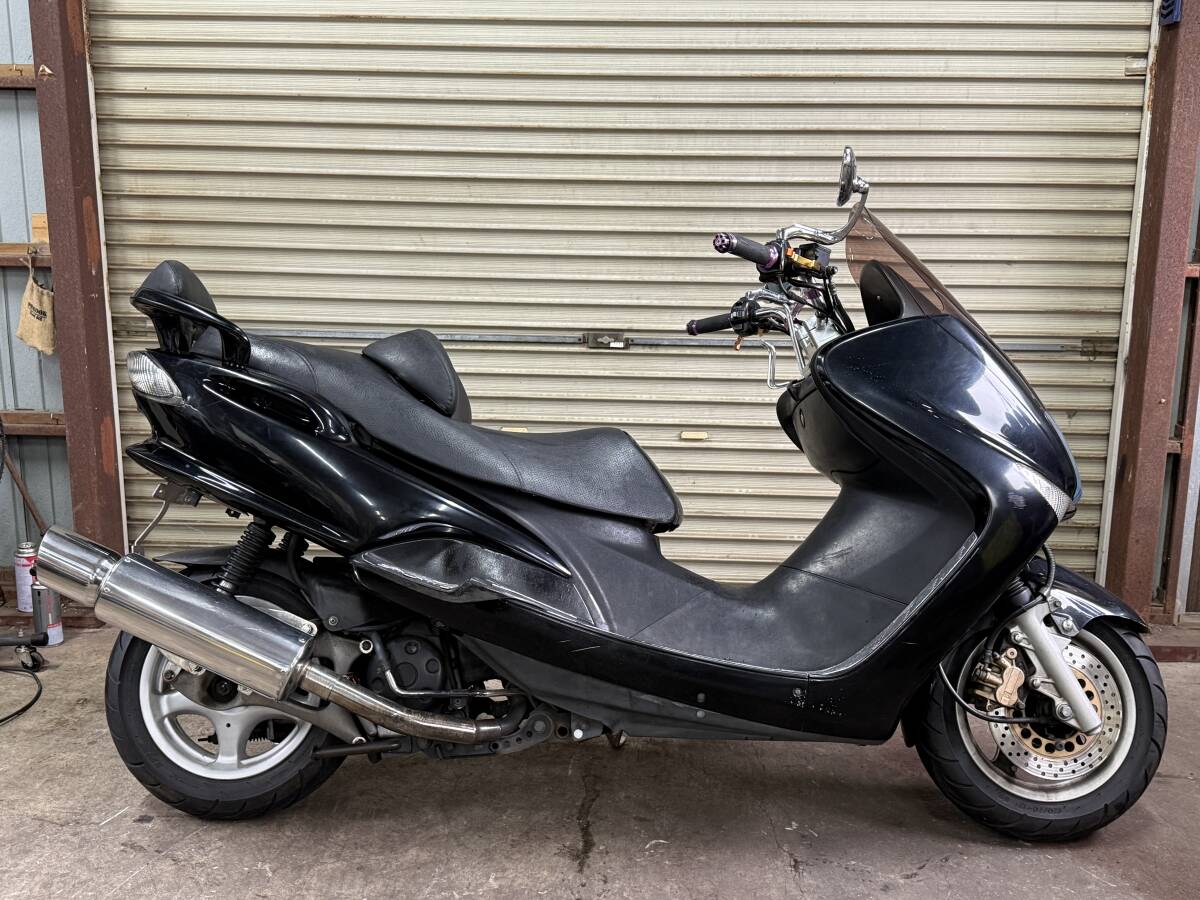 新品】マジェスティ250/C SG03J カールエンド デュアル ツインマフラー