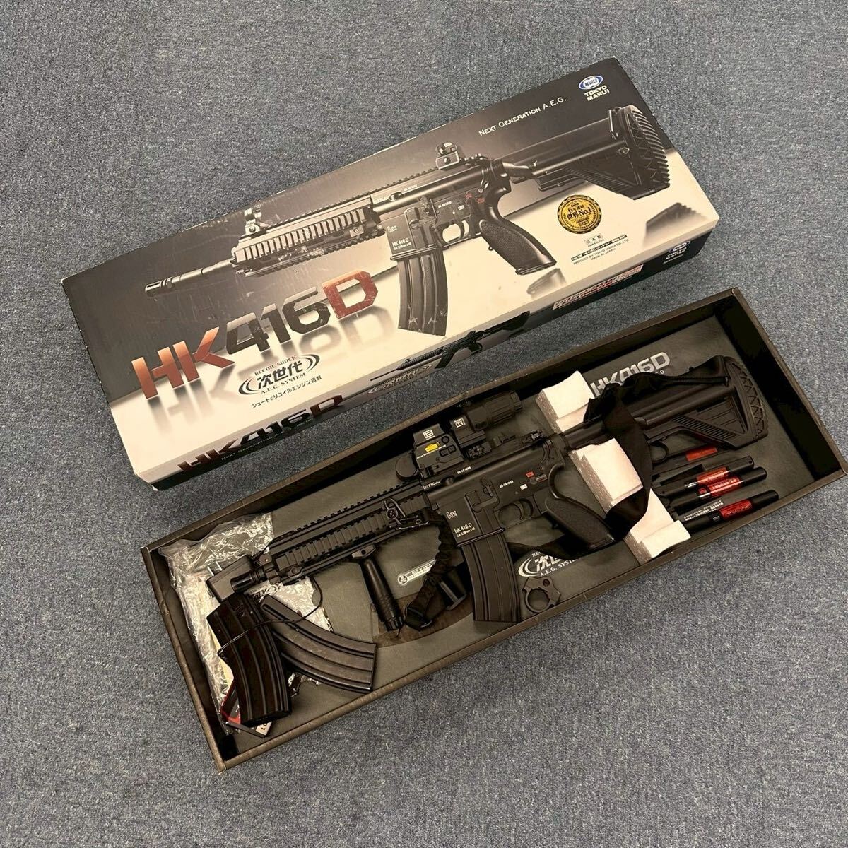 東京マルイ 次世代 SCAR-L スカーL ブラック CQC 10インチバレル