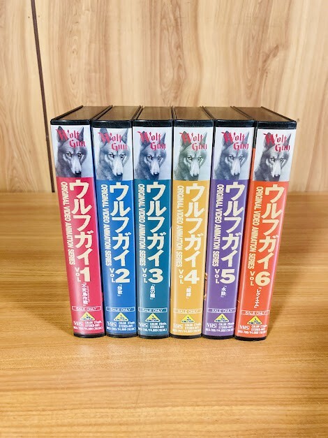 LD ウルフガイ 全6巻セット Wolf Guyの落札情報詳細 - Yahoo
