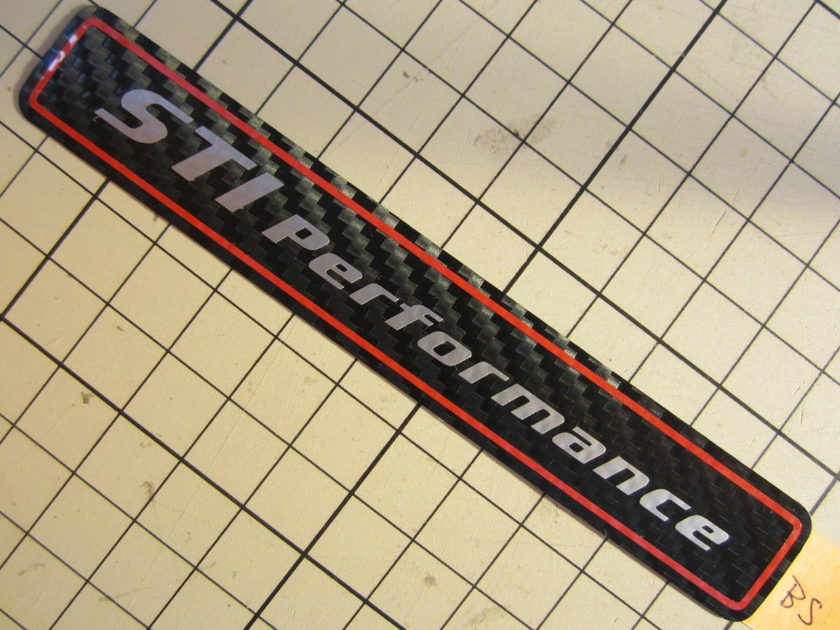 新品】スバル STI オーナメント STI Performance エンブレム