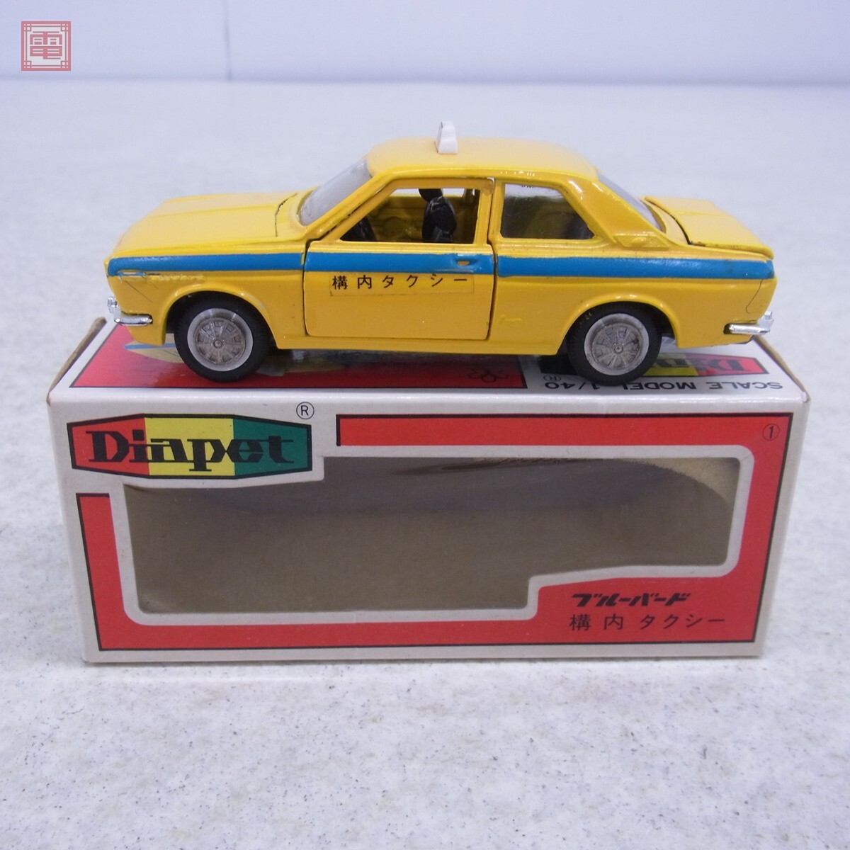 未使用品】Diapet ダイヤペット NO.249 ブルーバード 構内タクシー 1