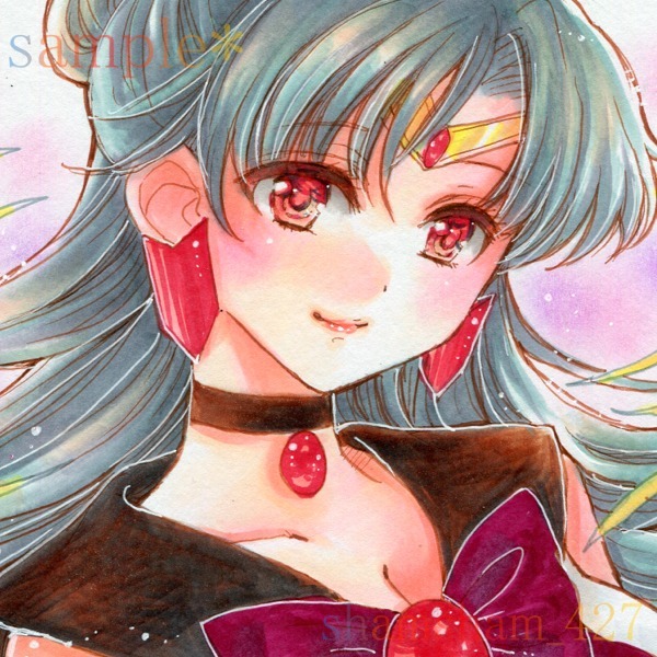 U10 美少女戦士セーラームーン 原画 天王はるか 海王みちる 冥王せつな