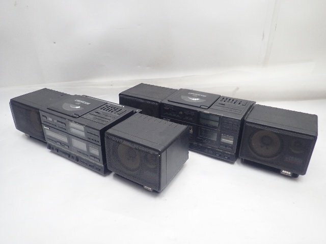 中古】昭和レトロ SANYO 三洋電機 ステレオデュアル PH-WCD3 ダブル