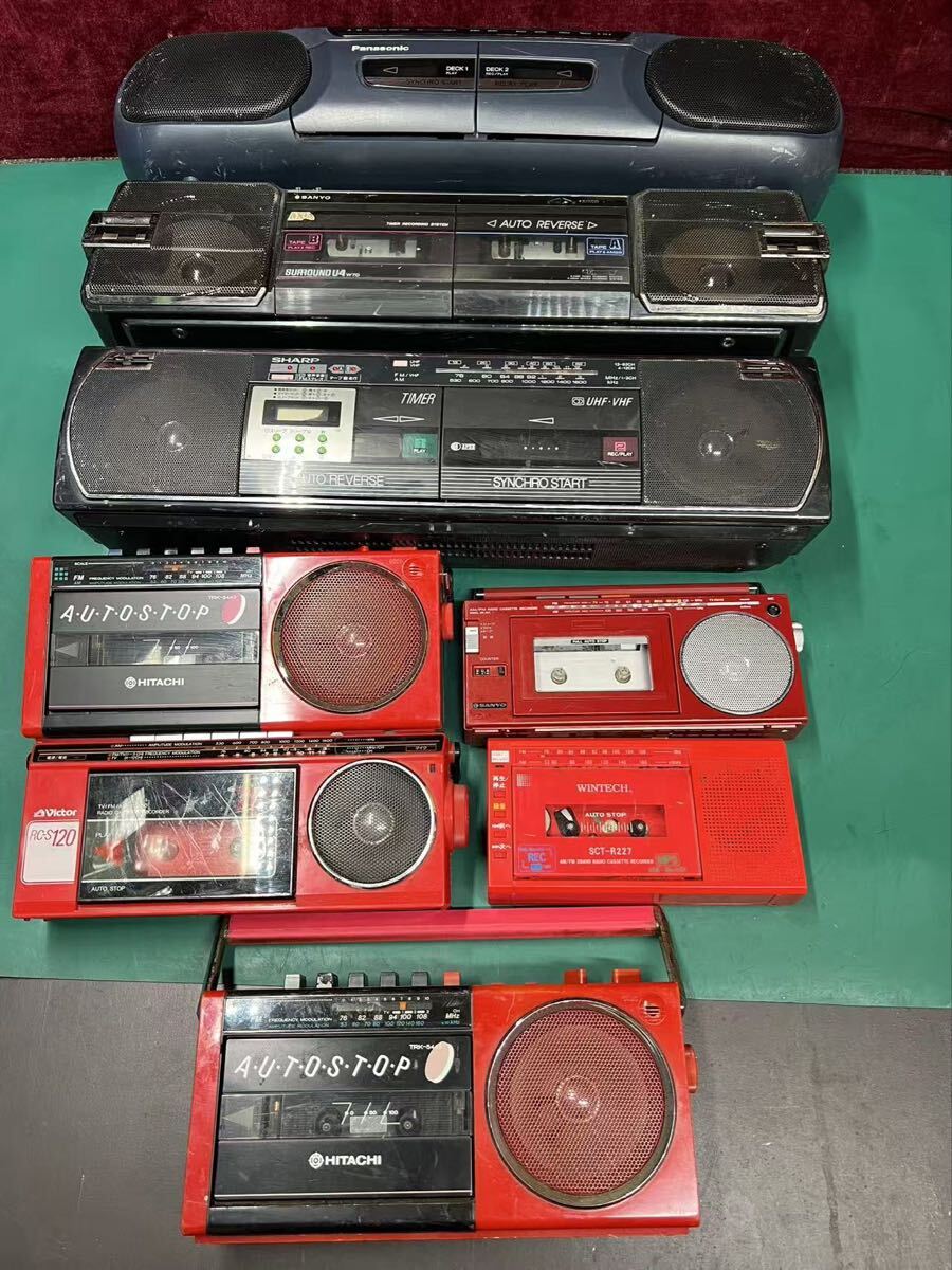 希少 80年代 AIWA CS-J50 アイワ 昭和 レトロラジカセ 電源ケーブル