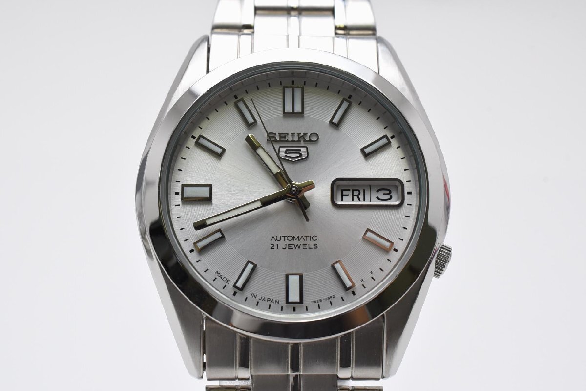 稼働品 SEIKO5 セイコー ファイブ 7S26-5860 デイト クォーツ
