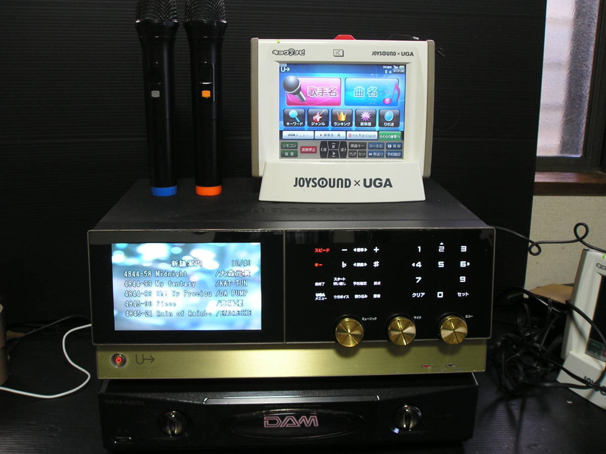 JOYSOUND JS-W1 カラオケ機器 ☆ JOYSUND ジョイサウンド 通信カラオケ本体 JS-W1 中古 売切りの落札