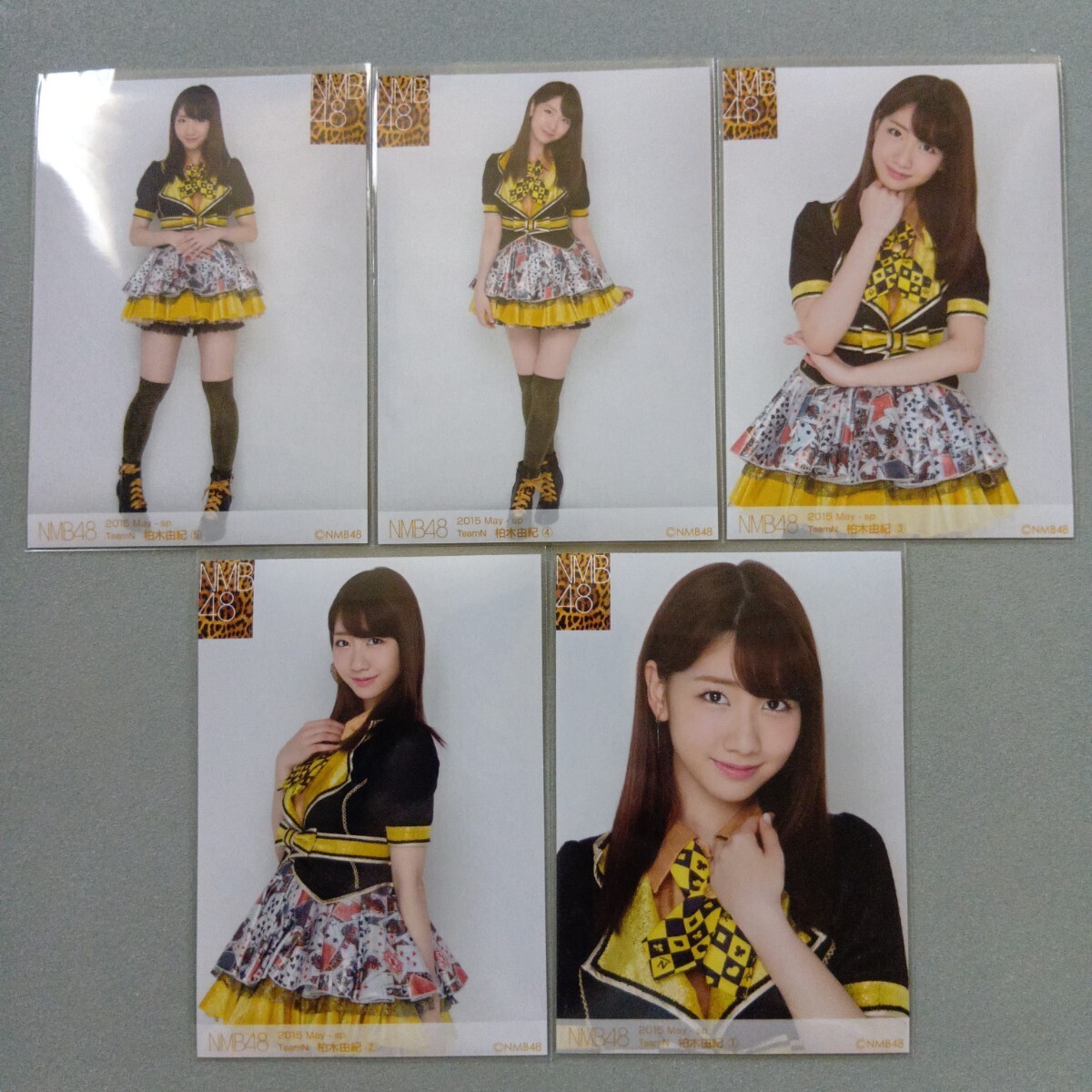 柏木由紀＆山本彩＆渡辺美優紀＠直筆サイン入りチェキ NMB48の落札情報