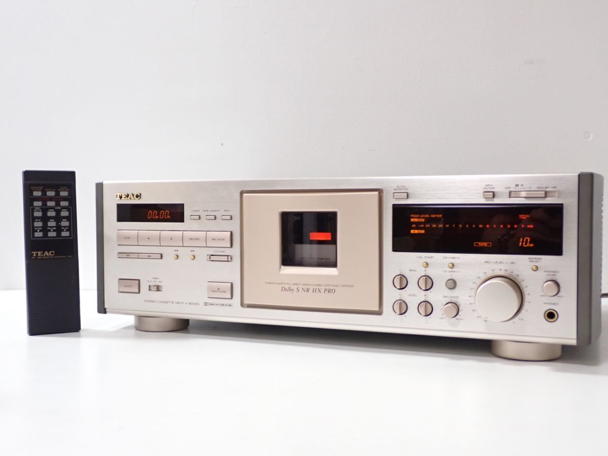 TEAC ティアック 歴史的名機 高級カセットデッキ A-450 整備完全動作美