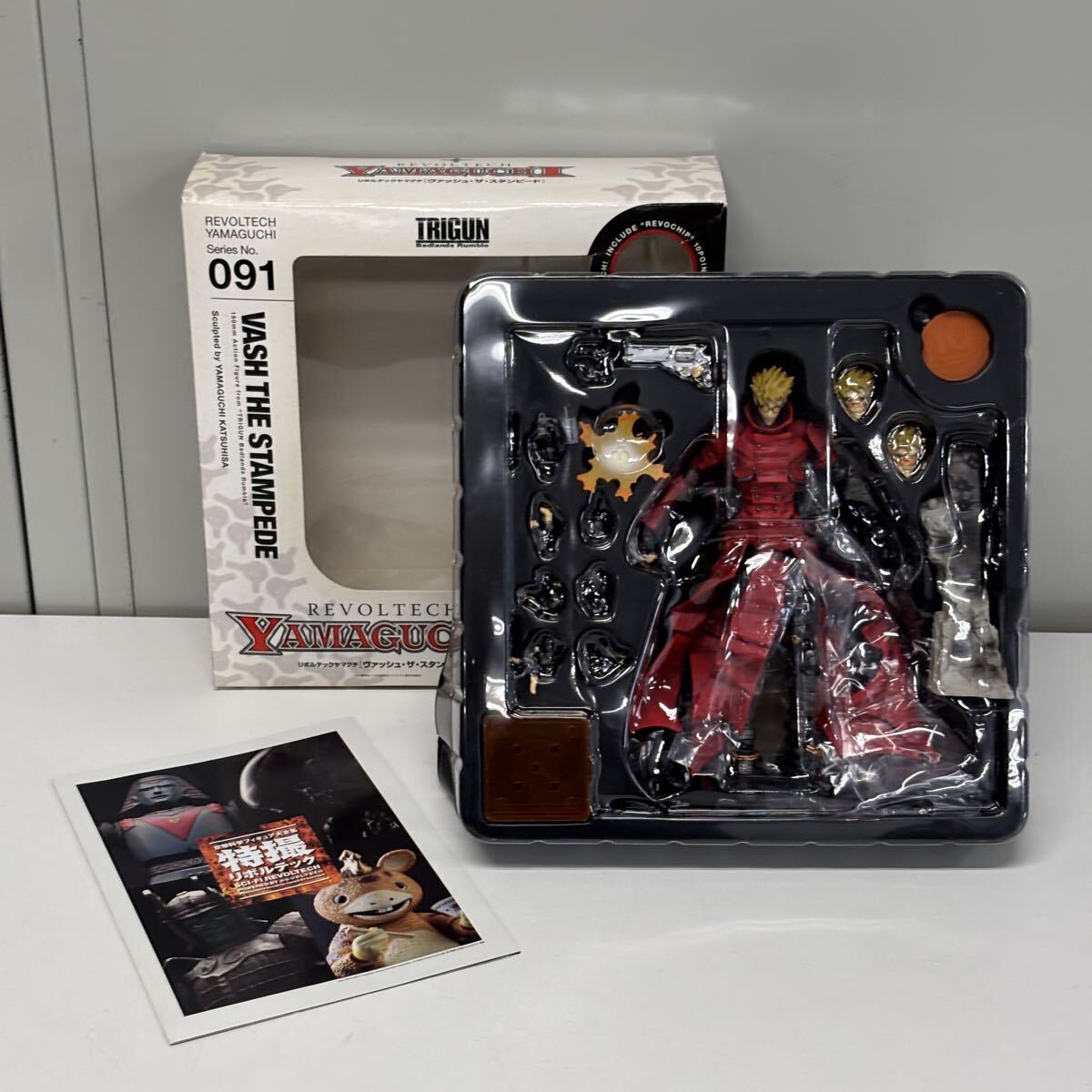 新品】内藤泰弘の世界展 缶バッジ トライガン trigun ヴァッシュ