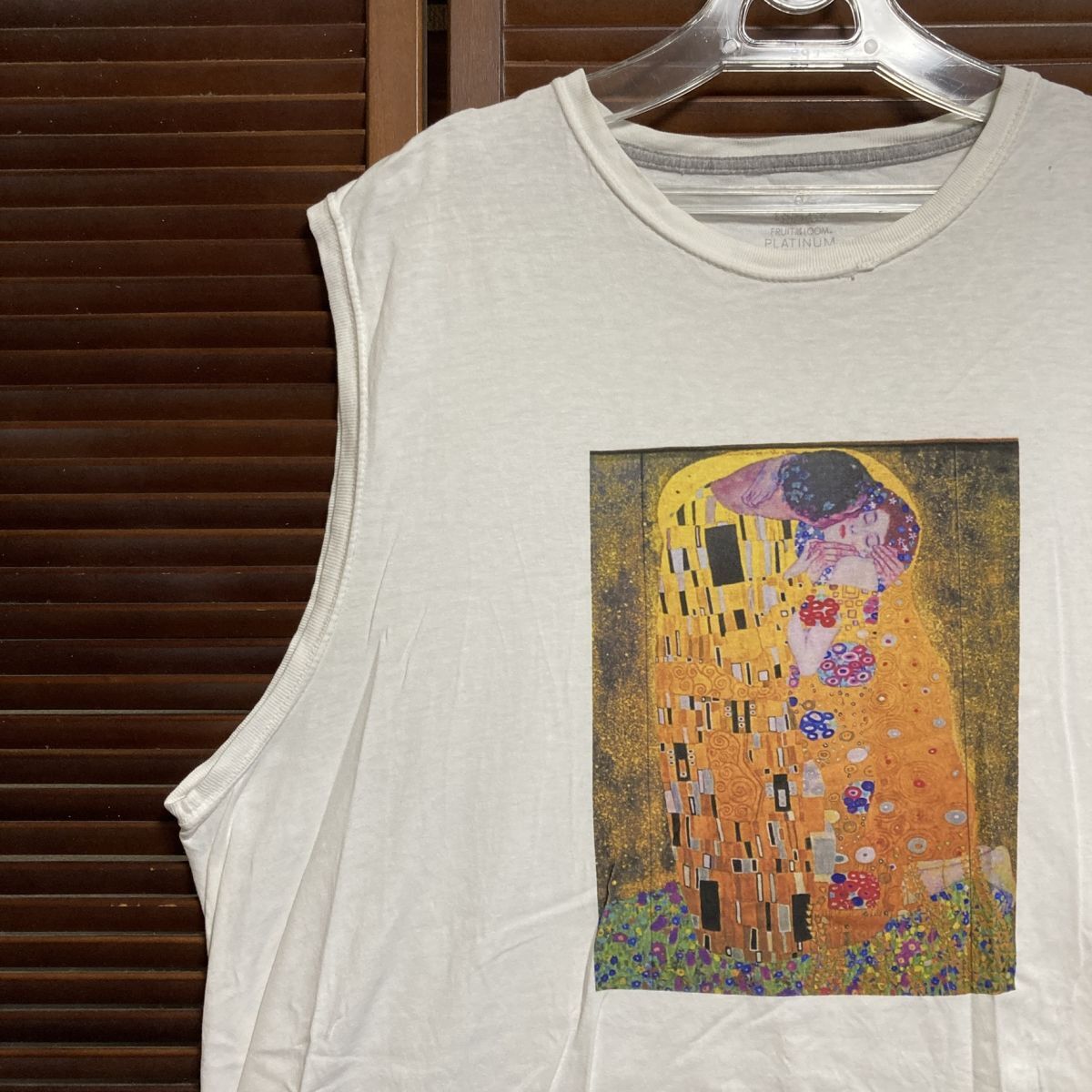 中古】インテリア アート 絵画 IKEA グスタフクリムト 水蛇 （模写
