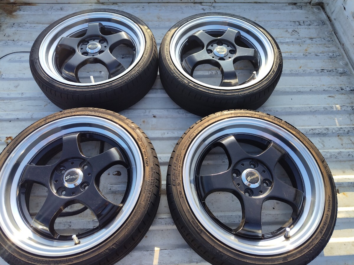 ステルスレーシング 6j 6.5j 16インチ 4H PCD100の落札情報詳細