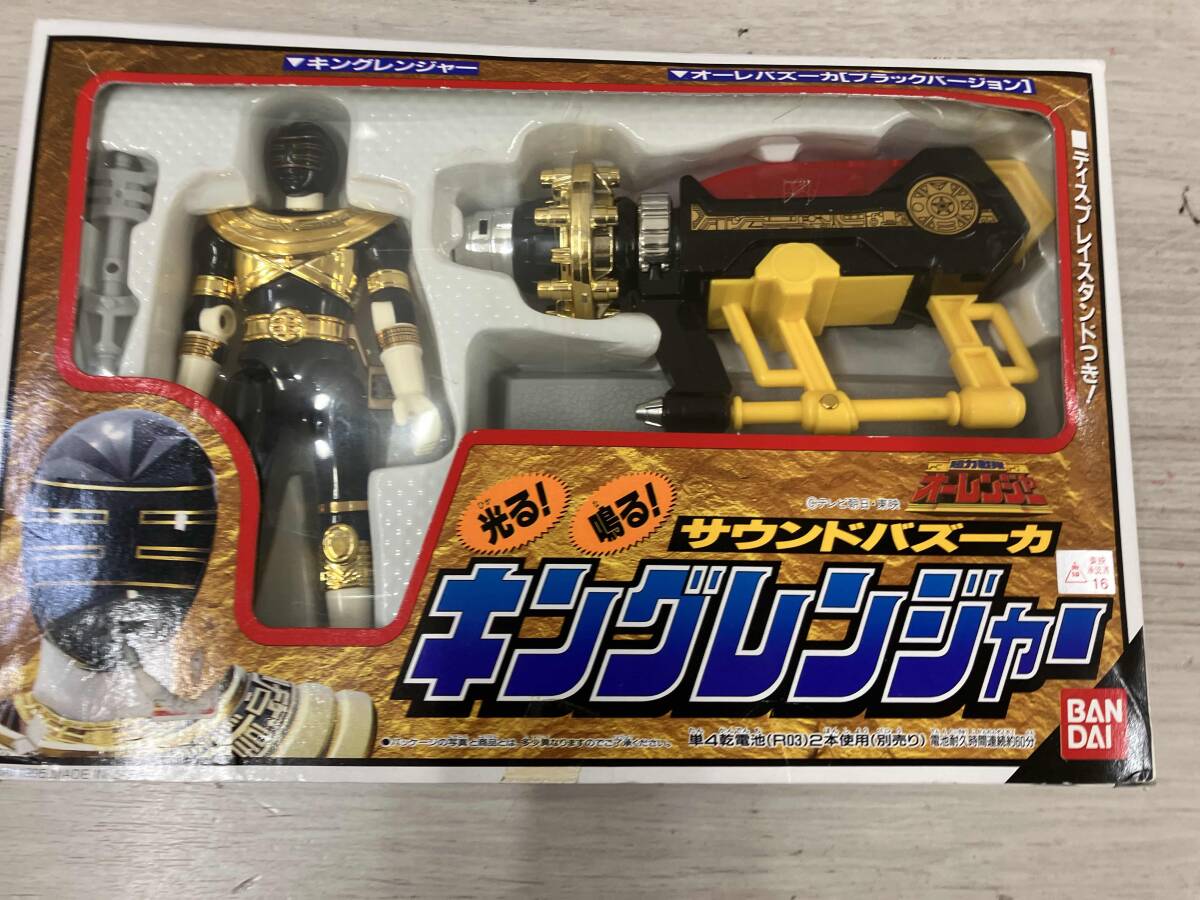 超力戦隊オーレンジャー キングレンジャー フィギュア 未開封の落札
