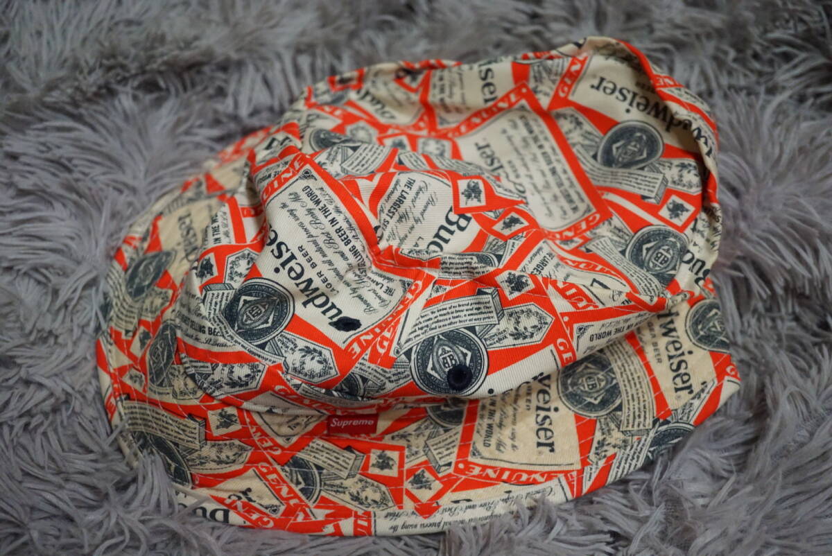 60s バドワイザー オープンカラーシャツ ボックス VINTAGE budweiser