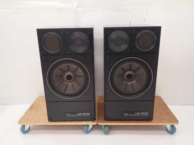 中古】1円 TRIO トリオ ペアスピーカーシステム JL-3200 動作確認済み