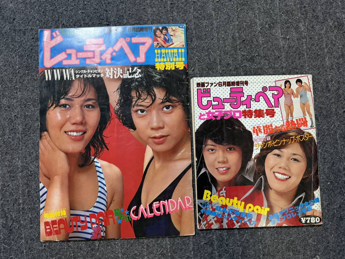 ビューティペア・真赤な青春】映画スチール写真☆女子プロレス☆②の