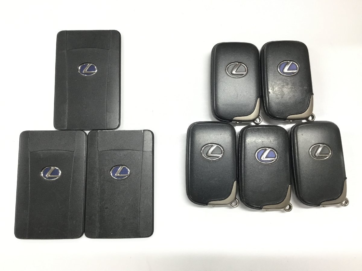 レクサス LS500/LC500 純正中古スマートキー 2個セット 231451-0440