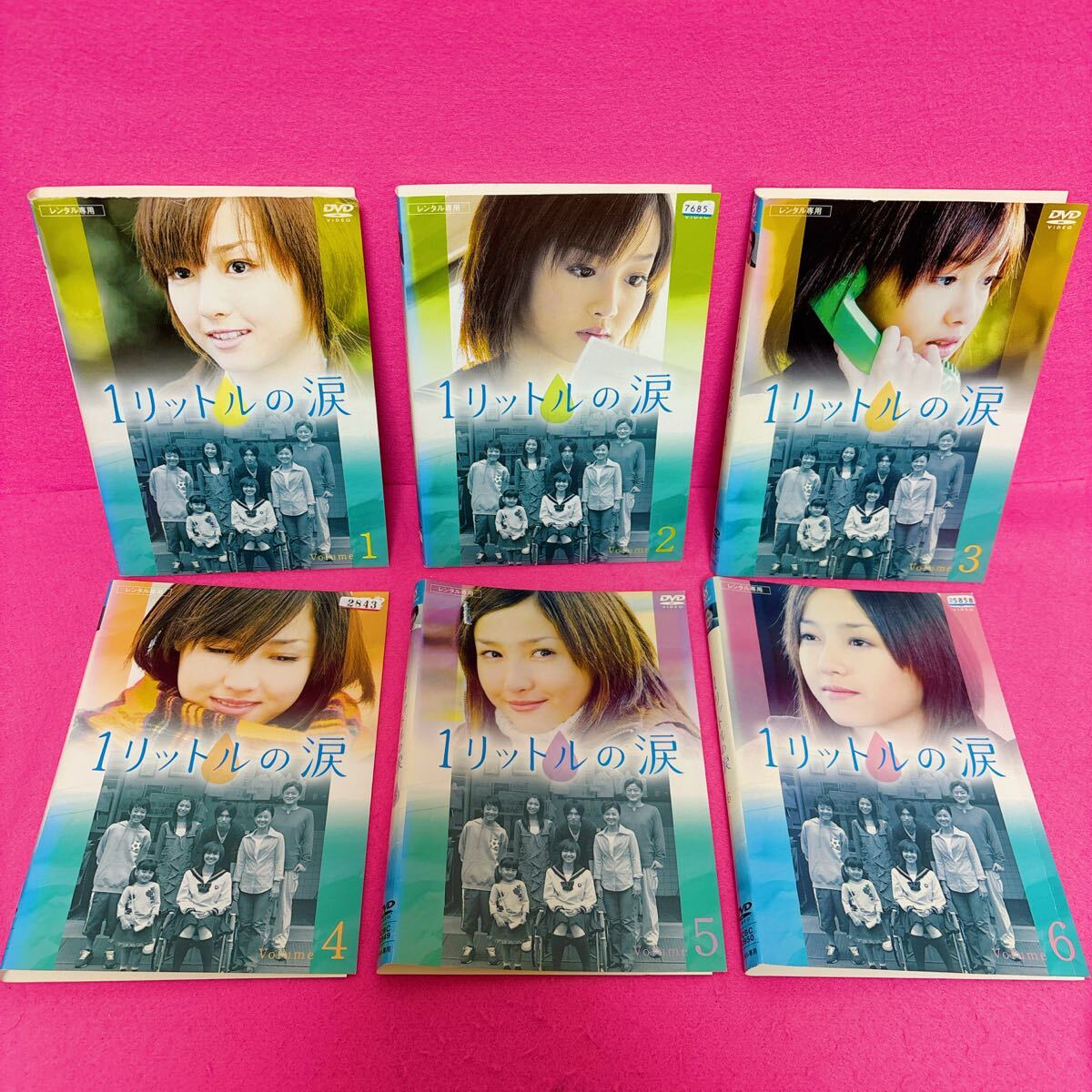 傷や汚れあり】【即決アリ】1リットルの涙 DVD 全6巻セット / 沢尻