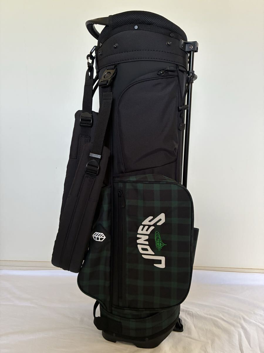 激レア 刺繍入り ビームスゴルフ別注 jones ジョーンズキャディバッグ
