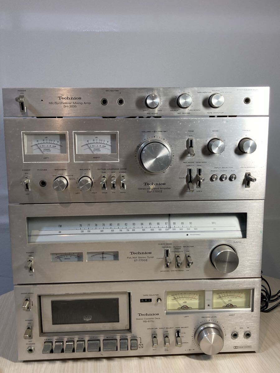 【稀少品】Technics RS-M2 FM CO-DECK Σ Technics Co-DECK RS-M2 テクニクス/FMチューナー内蔵ステレオ再生
