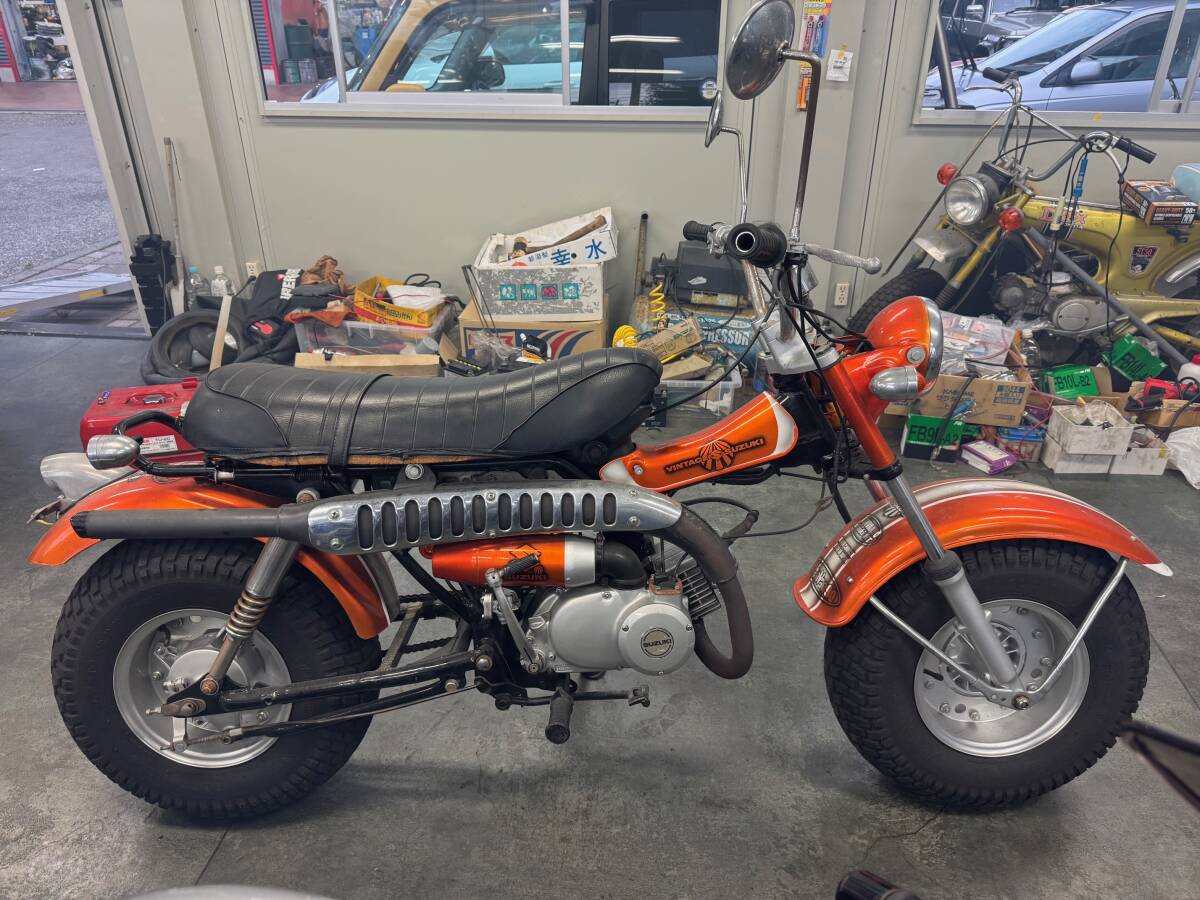 スズキ バンバン90 RV90 レストアベース カスタムベース 希少 VANVAN