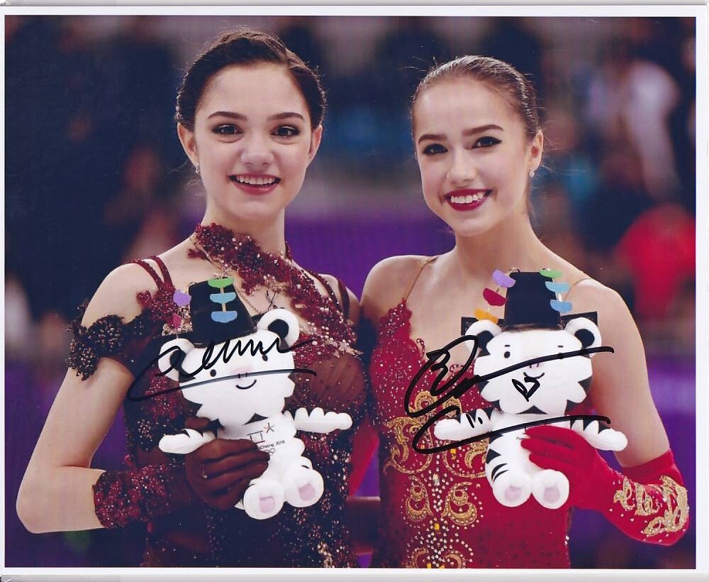 エフゲニア・メドベージェワ Evgenia Medvedeva 直筆サイン入り写真