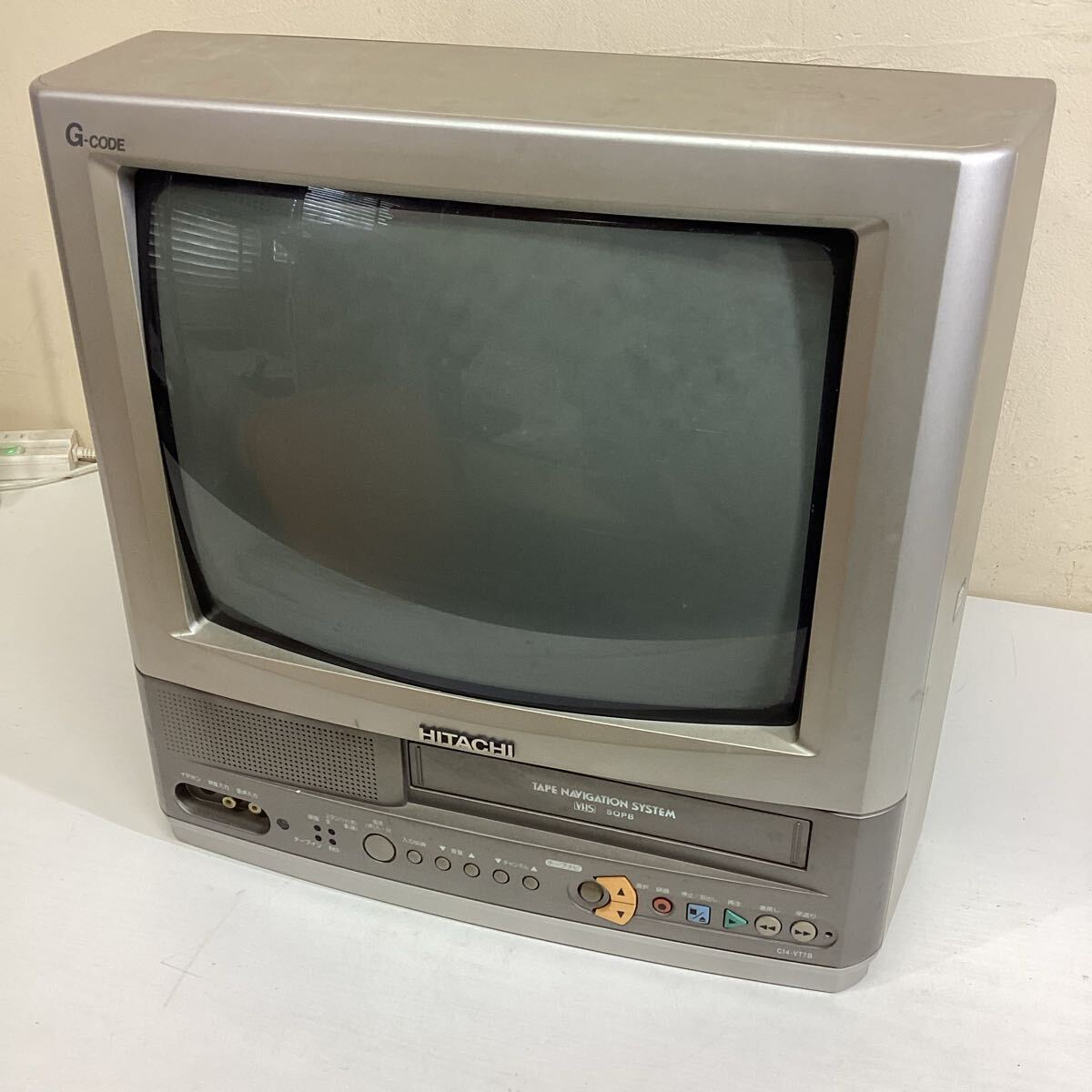 中古】□SHARPシャープ 14型テレビデオ VT-14GH1 1998年製 中古□の