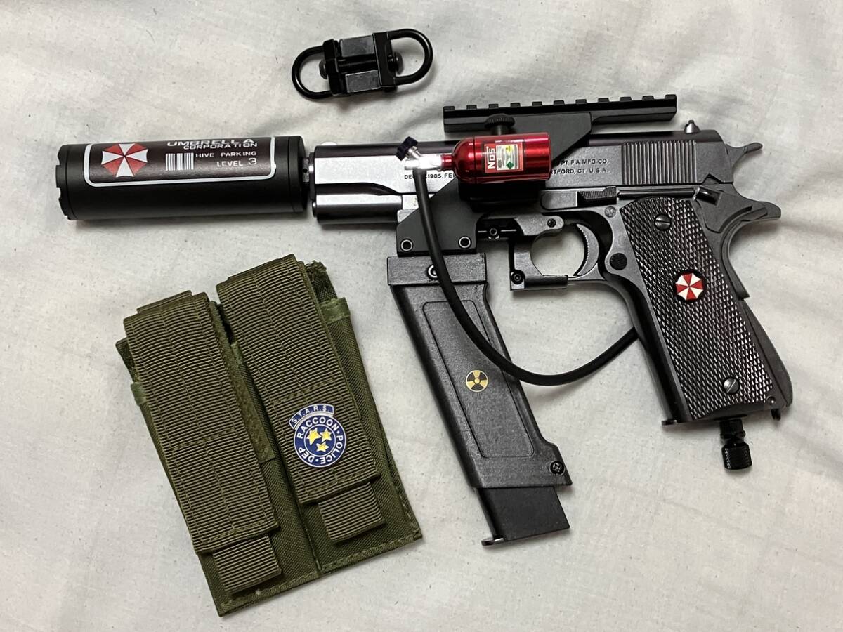 東京マルイ？ M4A1 電動ガン ジャンク サイレンサー フォアグリップ