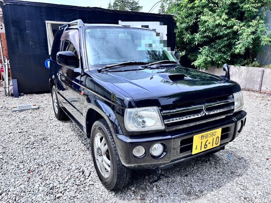 売り切り！三菱 H56A パジェロミニ 4WD 4気筒DOHCターボ オバフェン