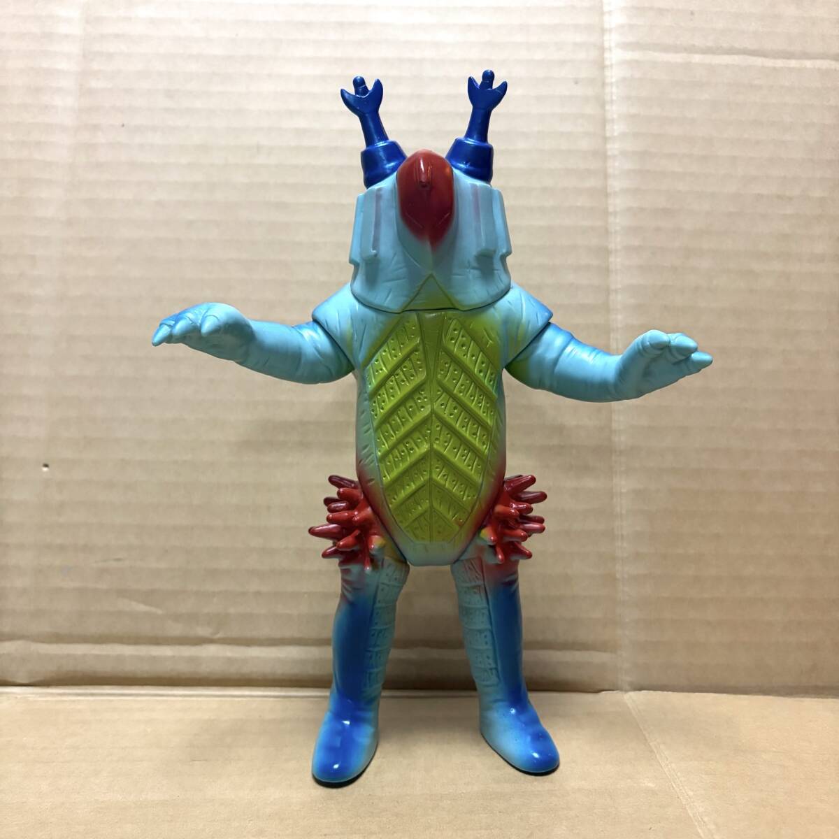 中古】ソフビ ブルマァク 復刻 カスタム ササヒラー ミステラー星人
