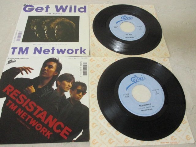 7 TM NETWORK/RESISTANCE/EPIC 07・5H-399□の落札情報詳細 - Yahoo