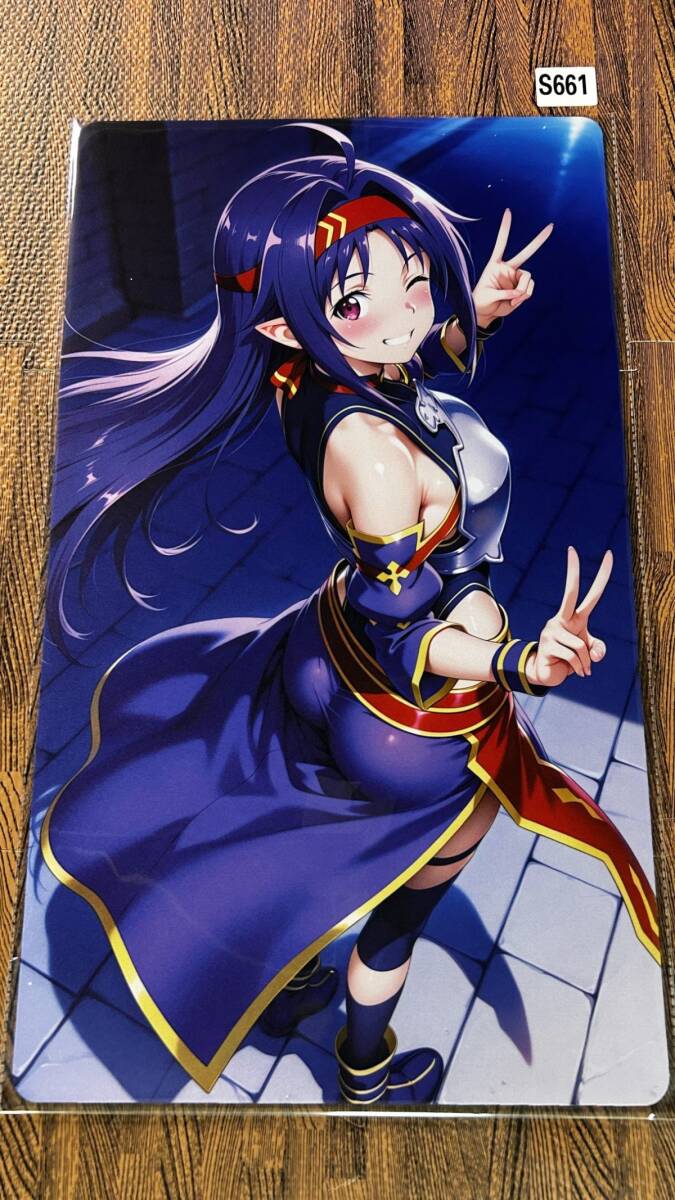 新品】SAO ソードアートオンライン プレイマット デスクマット ラバー