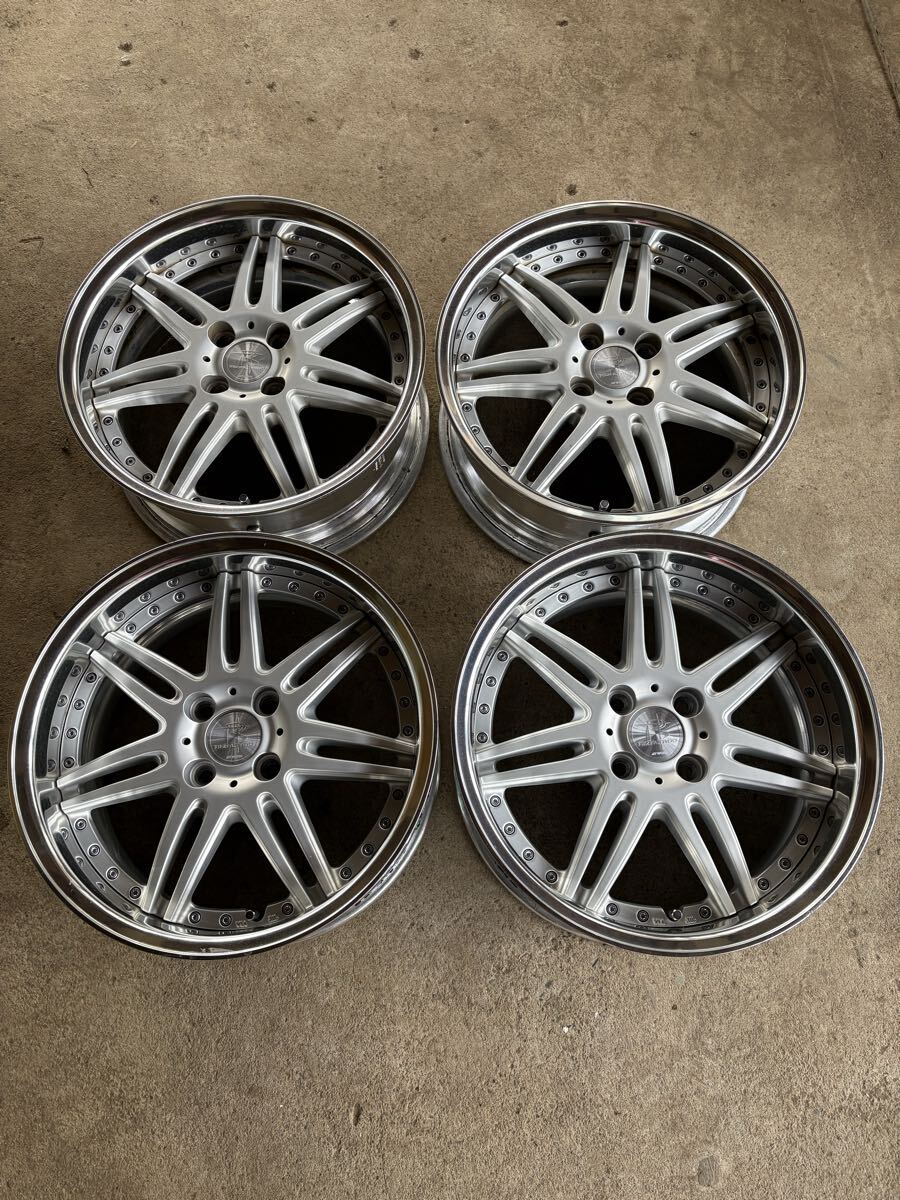中古】WORK リザルタード SPOKE2 16インチ 6J 4H-100 +44 4本